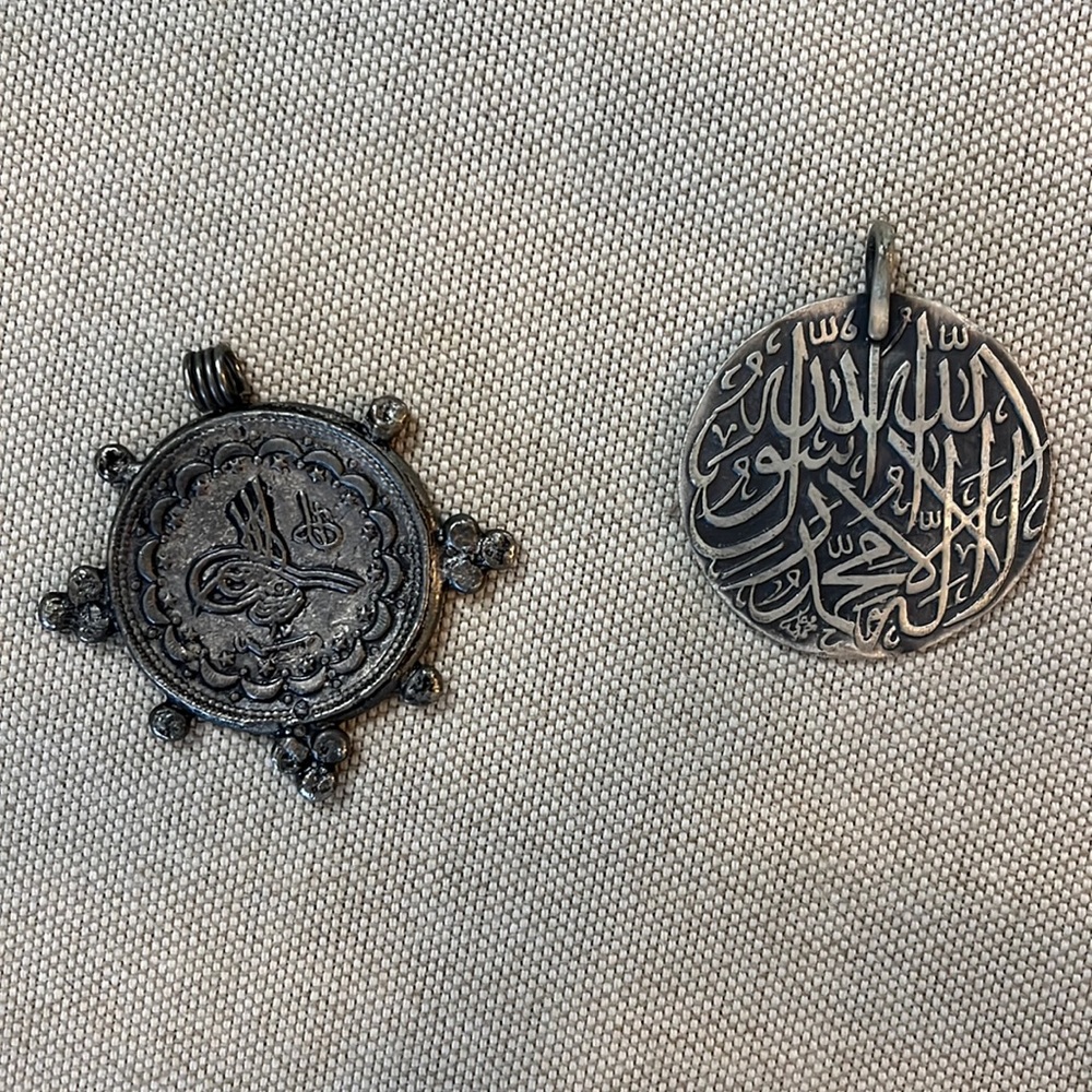 Islamic necklace pendants